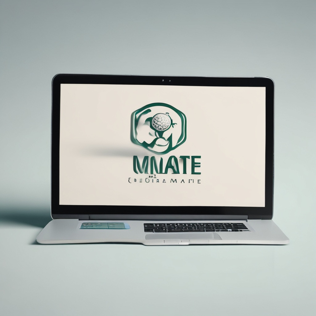 GolfMate logo displayed on login screen
